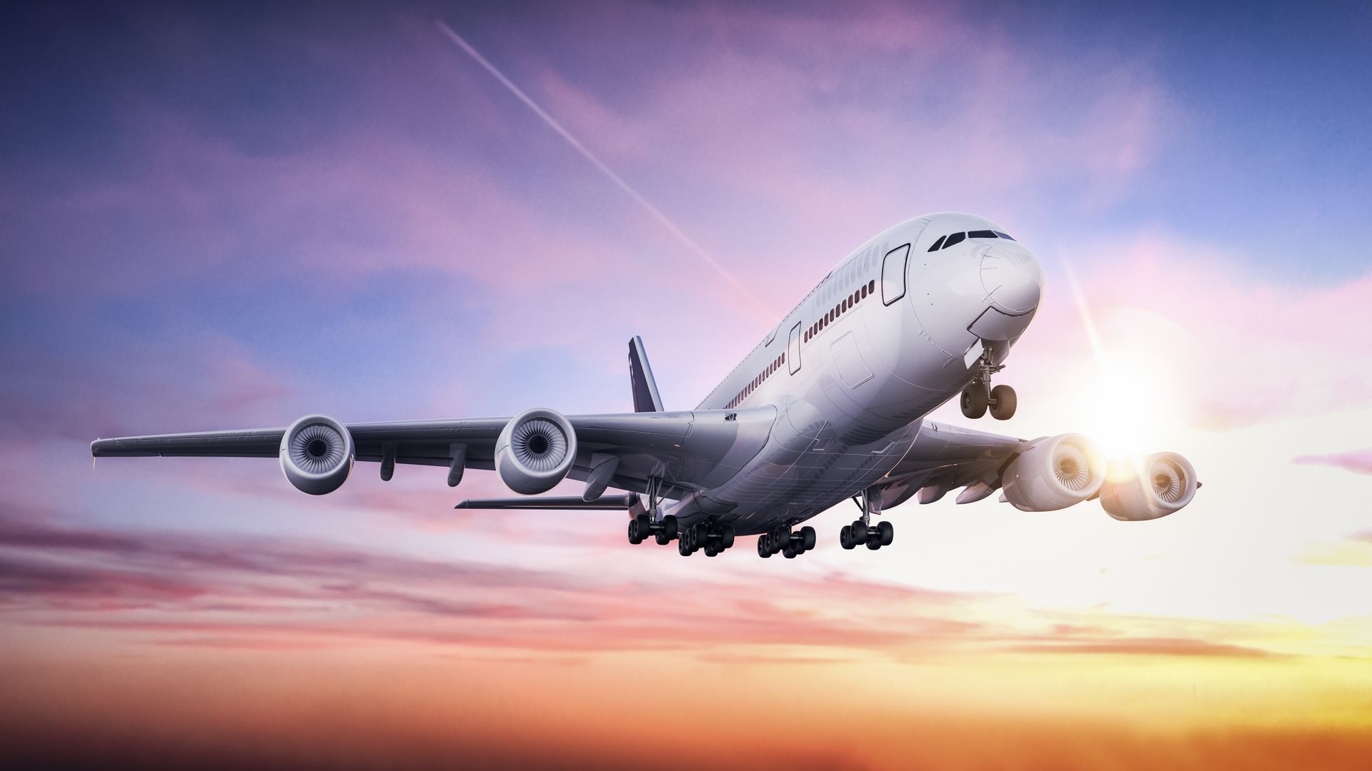 Avión despegando del aeropuerto